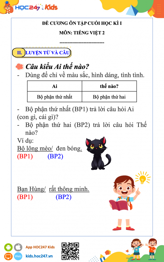 Hình minh họa: Đề cương HK1 môn Tiếng Việt 2- Luyện từ và câu