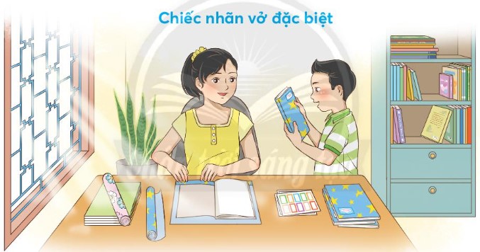 Chiếc nhãn vở đặc biệt