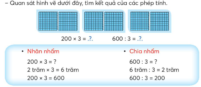 H1 Nhân nhẩm, chia nhẩm