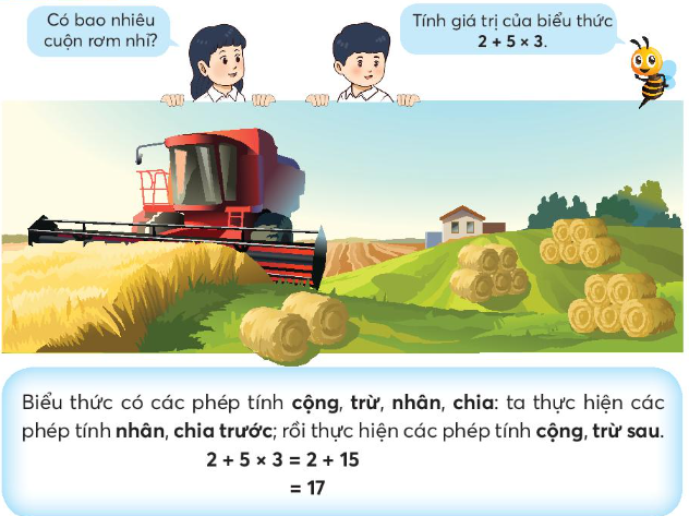 Tính giá trị của biểu thức