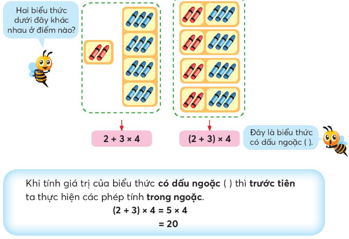 Tính giá trị của biểu thức