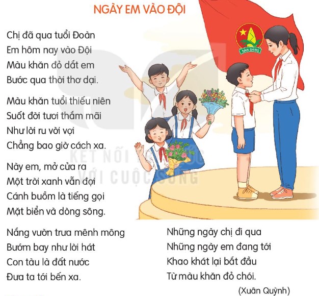 Ngày em vào Đội