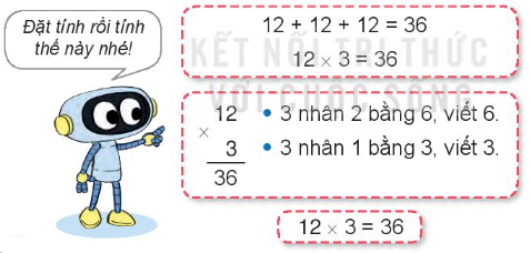H2 Nhân số có hai chữ số với số có một chữ số