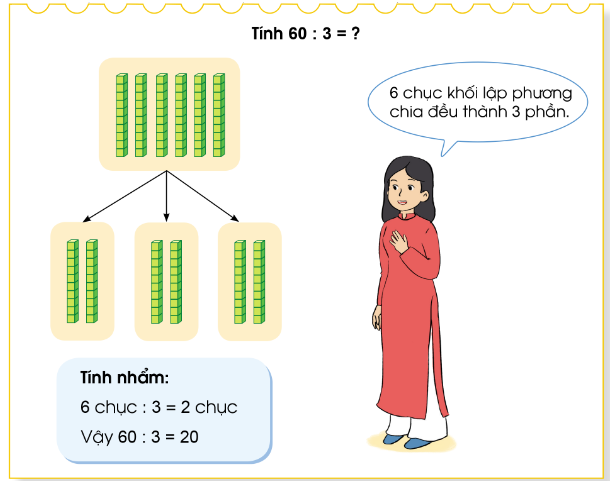 H2 Chia số tròn chục, tròn trăm cho số có một chữ số