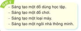 Nói một ý tưởng sáng tạo của em