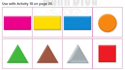 Unit 3 lớp 2 Content concepts Task 10